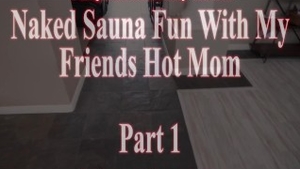 Stepmom Cory Chase riding a dick in sauna