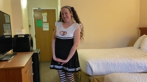 Creampie along with busty coach