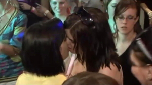 Amateur group sex at the party