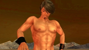 Brunette fucked hard 3d