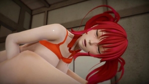 Hentai sex with toys with very kinky crossdresser