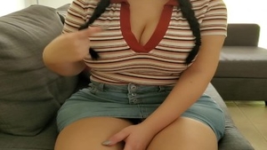 'Married Pervert Seduces Curvy teen Babysitter Into slamming Him'