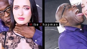 Sasha Sparrow rides a hard dick