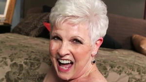 American slut Mrs Jewell in high heels softcore cowgirl fuck