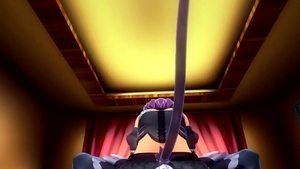 Girl hentai plowed hard