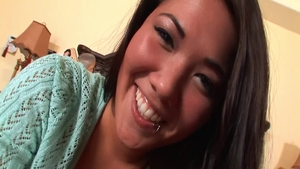 Fingering together with big tits teen chick