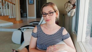 Sis Loves Me: Hard ramming lonely blonde in glasses