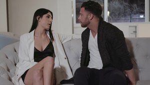 Very hawt brunette Dana Wolf having fun with Seth Gamble