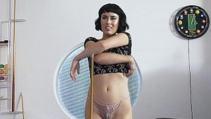 FAMILYxxx: Olive Glass in glasses got her pussy smashed in HD