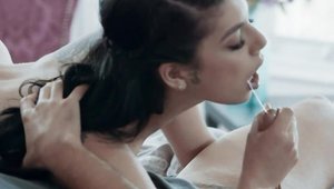 Sweet Sinner: Latina brunette Gina Valentina tease small tits