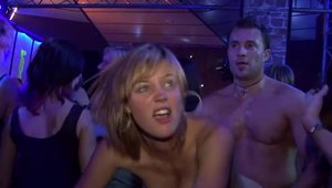 Group sex in public