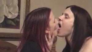 Passionate lesbians pussy tribbing