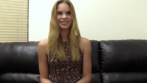BackroomCastingCouch - POV pussy fucking along with teen