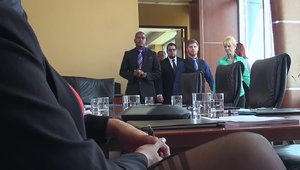 Lust Cinema: Heidi Cruz in stockings rough interracial sex