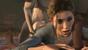 3D Toon Vidz: Brunette Lara Croft loves good fucking in HD