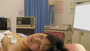Sex in company with very cute japanese amateur