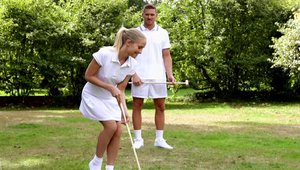 Joy Bear - Babe Lynna Nilsson beside Danielle As blowjob