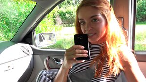 Dad Crush - Driver got her pussy smashed in a car