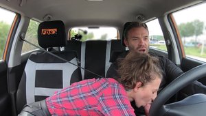 Fake Hub: Driver Emylia Argan rammed hard sex video in HD