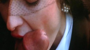 Vintage pornstar cock sucking