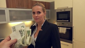 Hawt blonde haired really enjoys sex scene