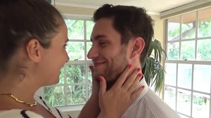 Blowjobs very kinky MILF wearing high heels on the table