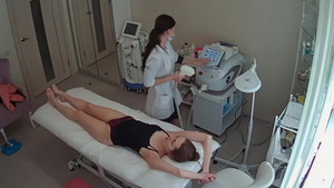 Skinny doctor softcore pussy eating