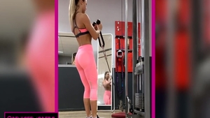 Super hot amateur fitness